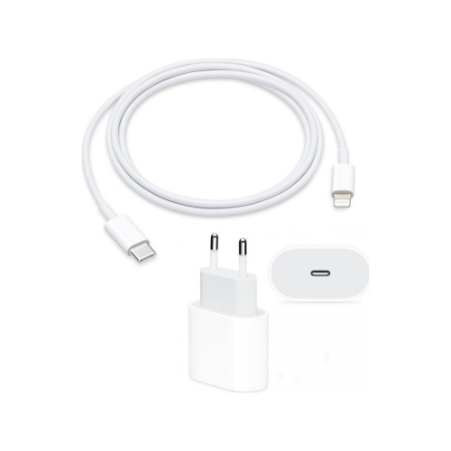 20W Güç Adaptörü + USB-C to Lightning